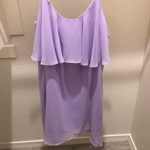 Beautiful Lavender Dress- NWT sz L (Fits 10-14)